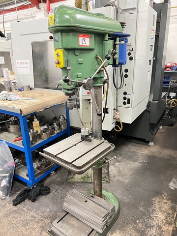 Fobco 7/8 Pillar Drill, Rise & Fall Table