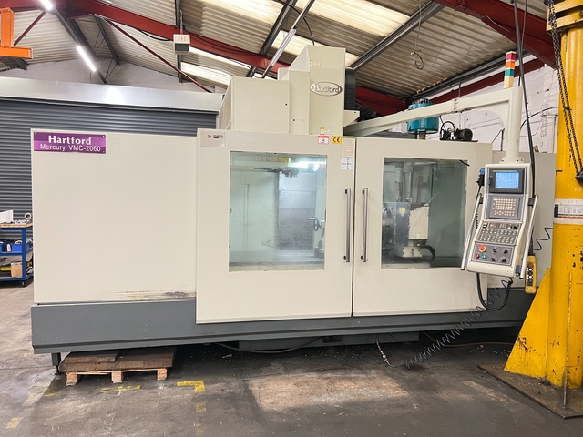 Hartford Mercury VMC-2060A 4 Axis CNC Machining Centre