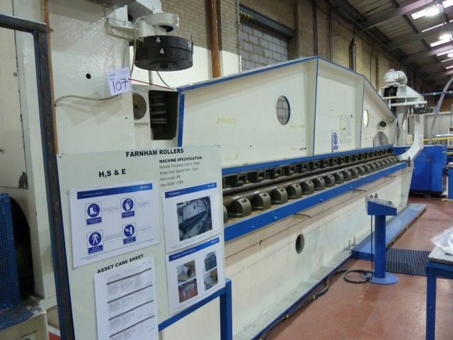 Farnham Approx 6m (02. Inch Gauge) Rolling Machine