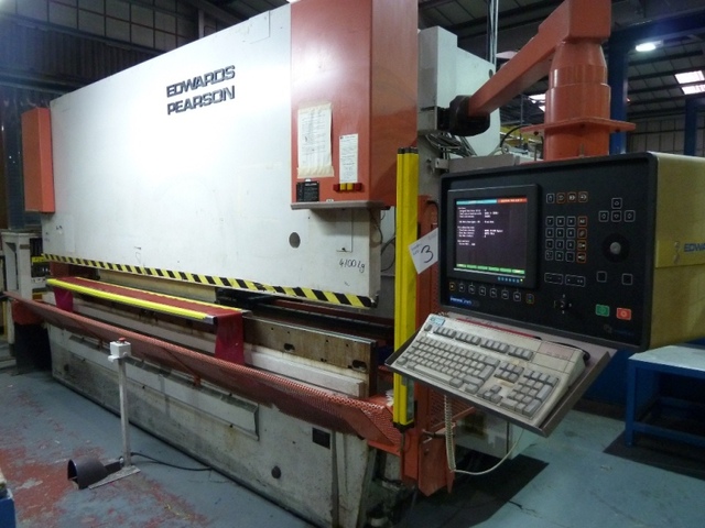 Edwards Pearson PR10-150 x 4100 Hydraulic Press Brake