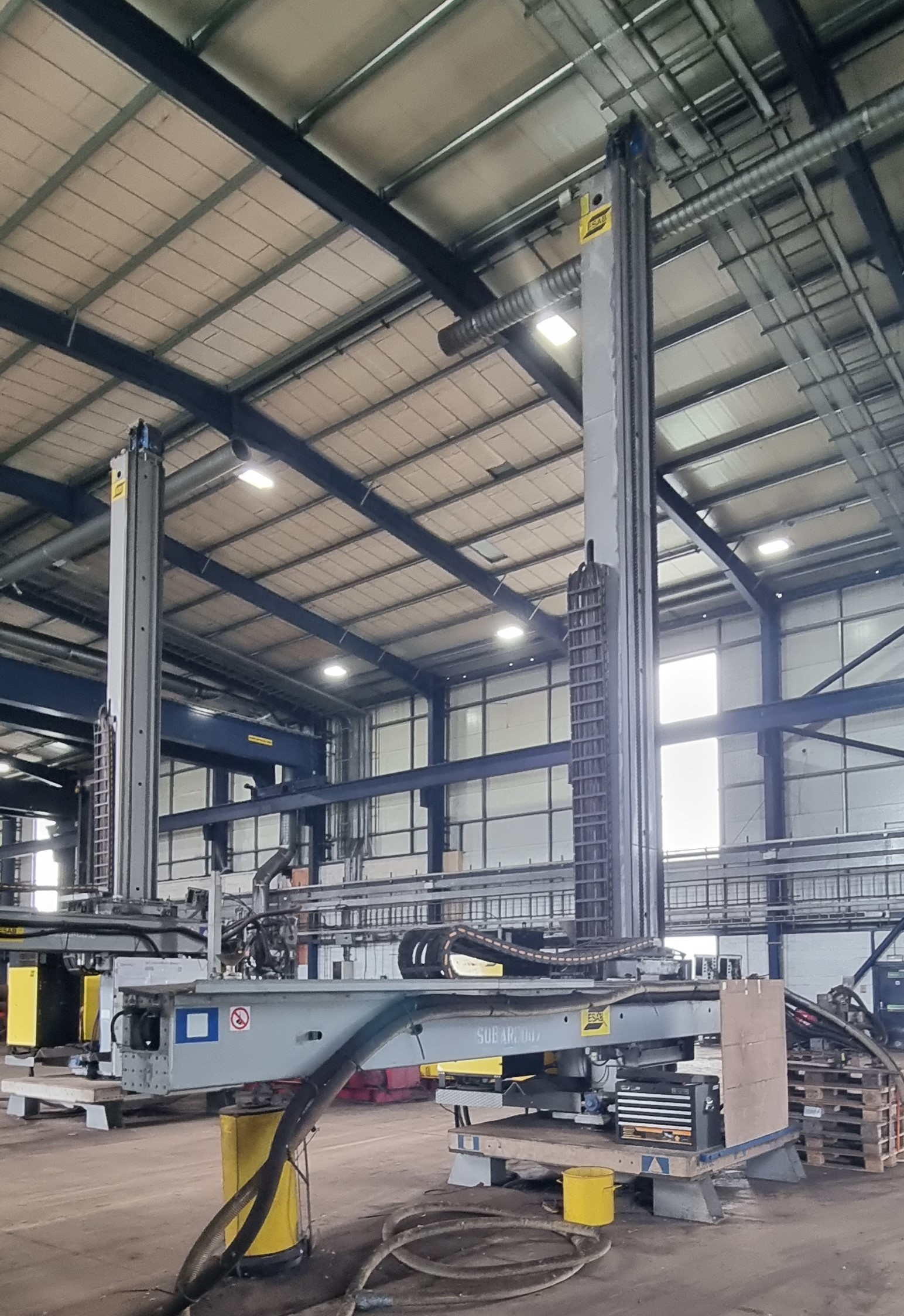 ESAB Model CaB 7x5 Column ; Boom Sub-Arc Welding System