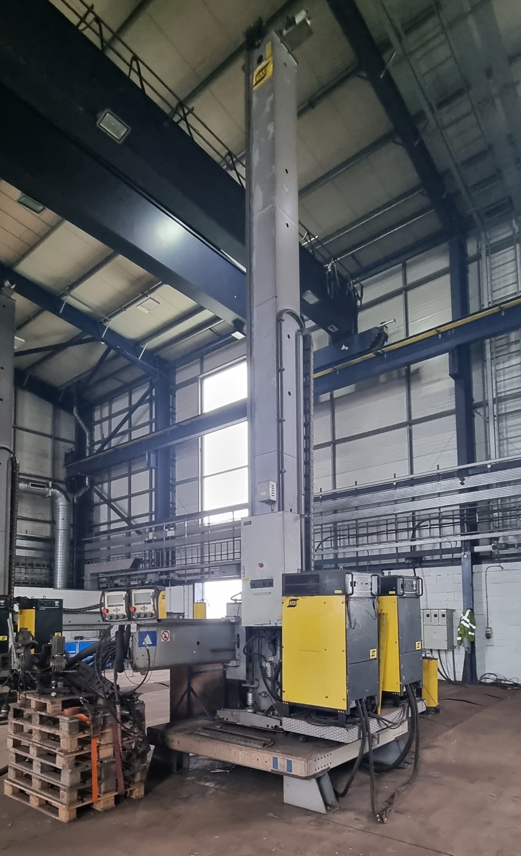 ESAB Model CaB 7x5 Column ; Boom Sub-Arc Welding System