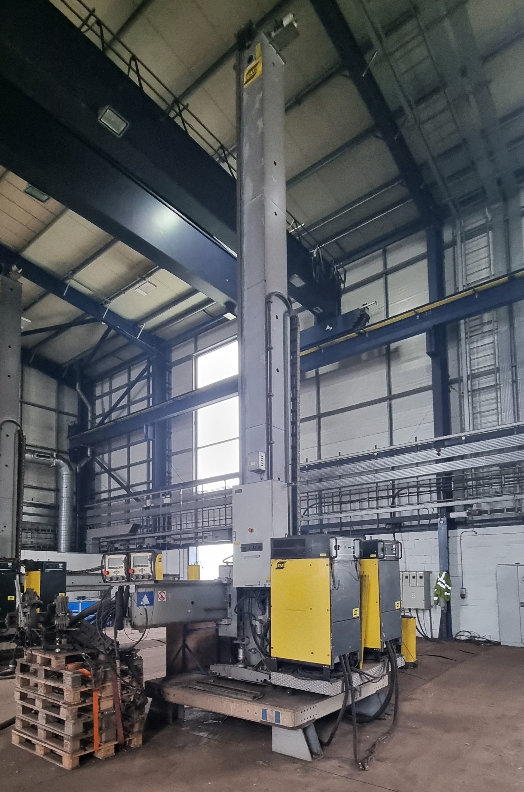 ESAB Model CaB 7x5 Column ; Boom Sub-Arc Welding System