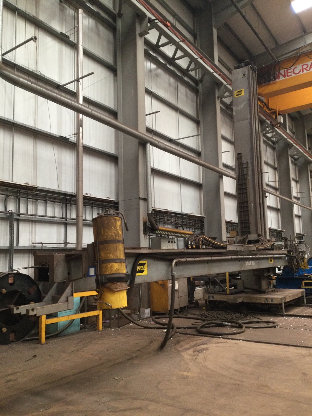 ESAB Colum ; Boom Sub-Arc Welding Plant