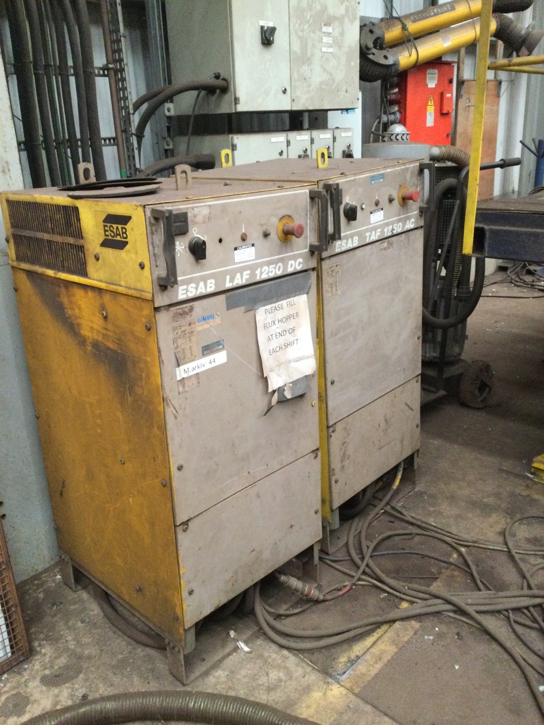 ESAB Colum ; Boom Sub-Arc Welding Plant