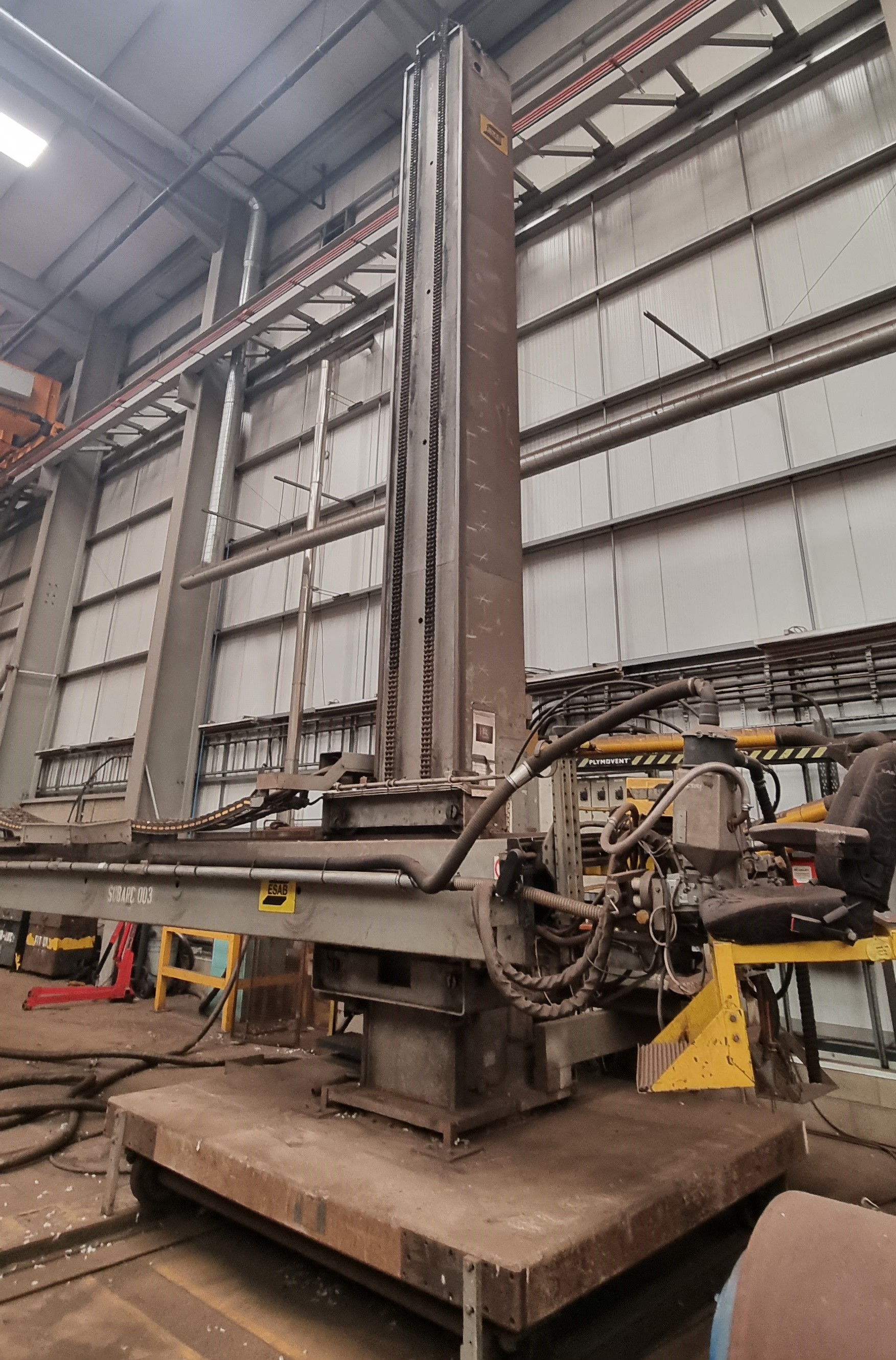 ESAB Colum ; Boom Sub-Arc Welding Plant