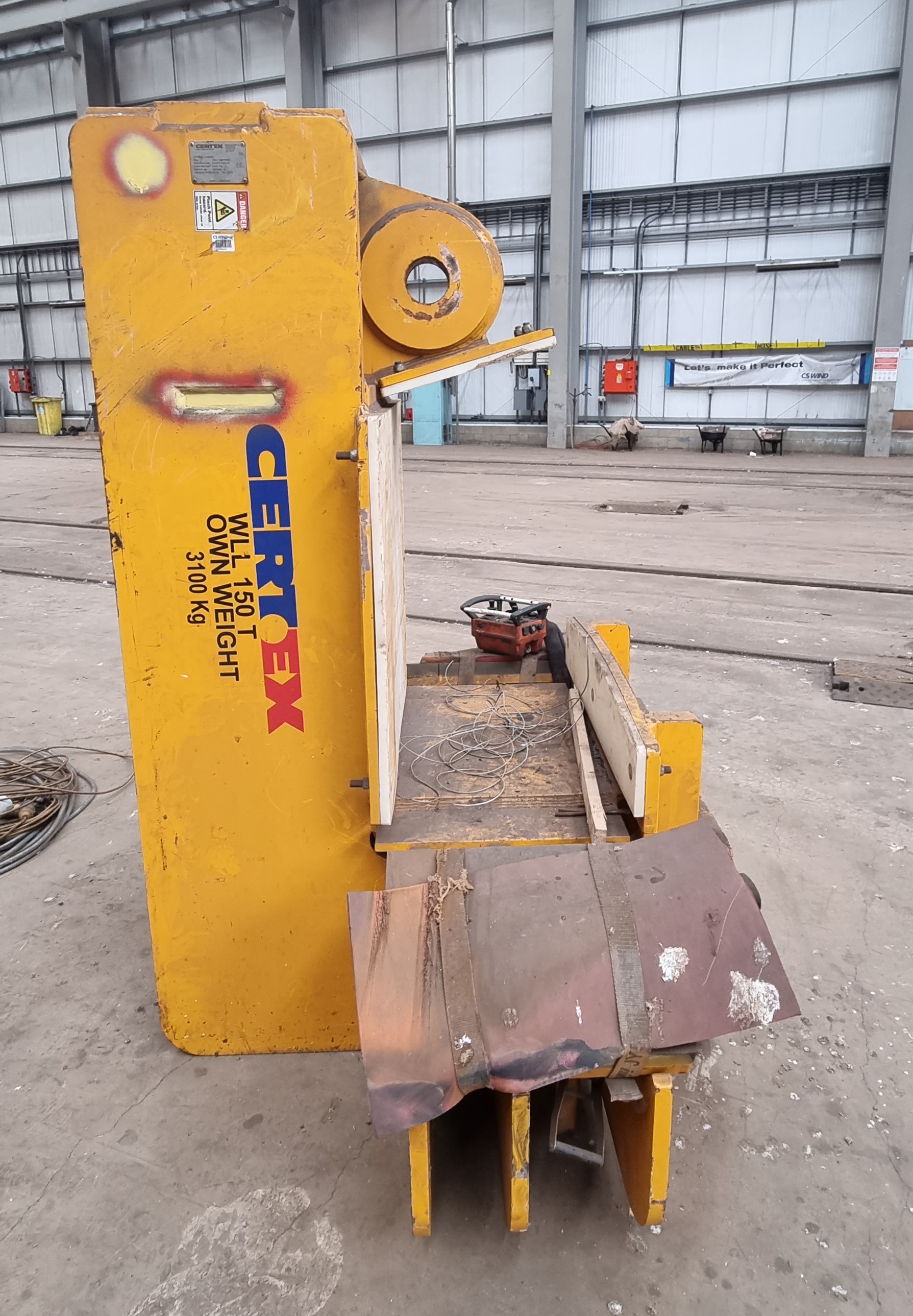 Certex 150 ton Lifting J Hook