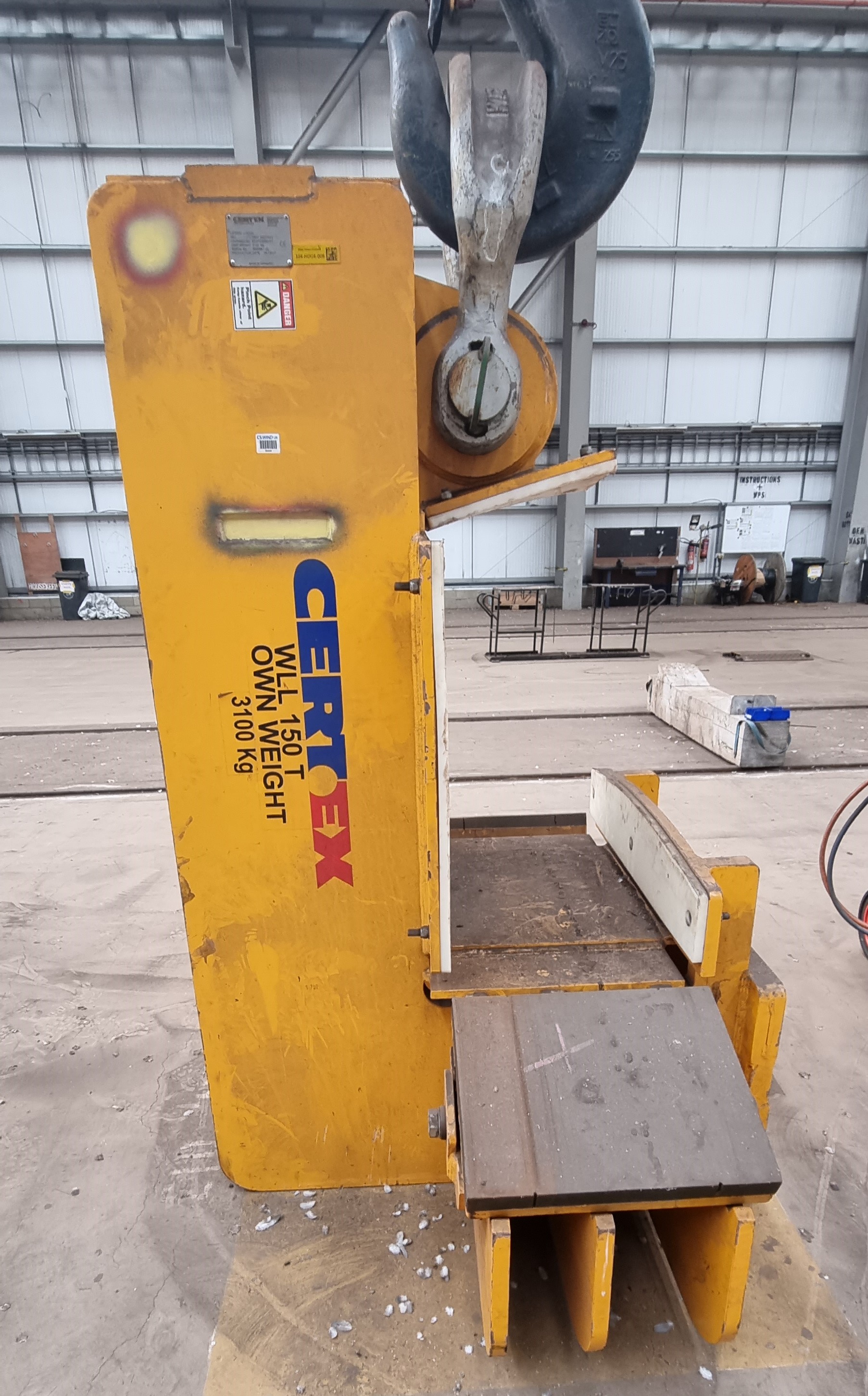 Certex 150 ton Lifting J Hook