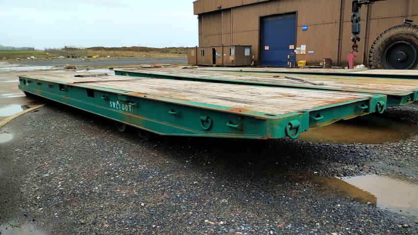 Mafi 100 Ton Roll Trailer