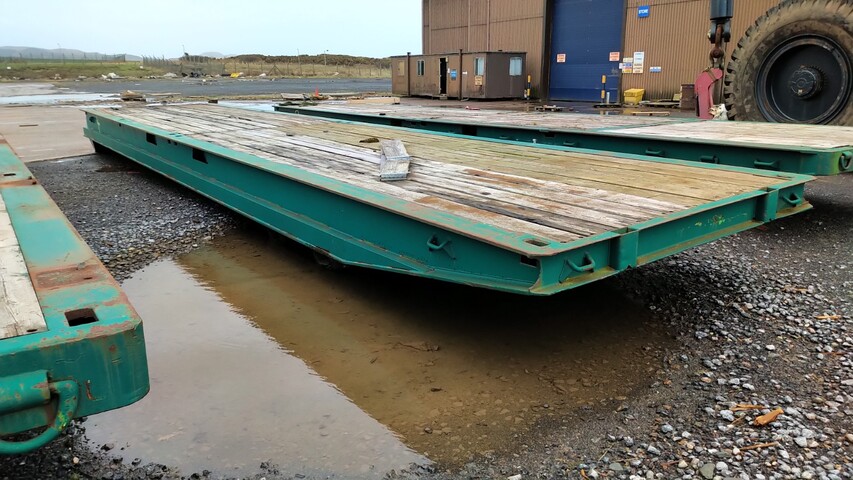 Mafi 100 Ton Roll Trailer