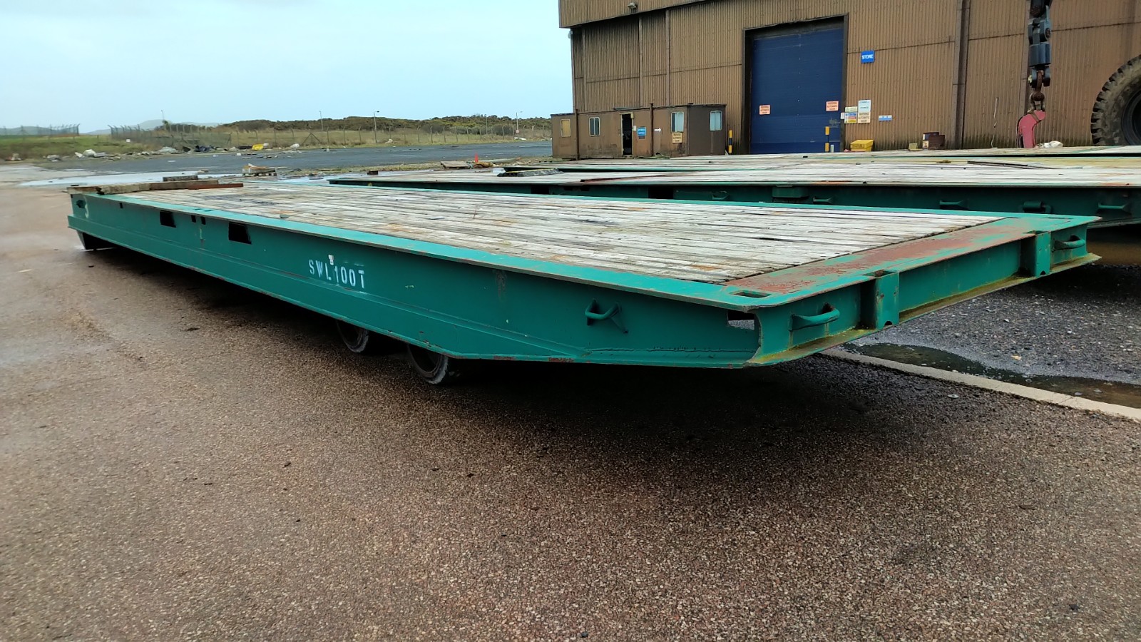 Mafi 100 Ton Roll Trailer