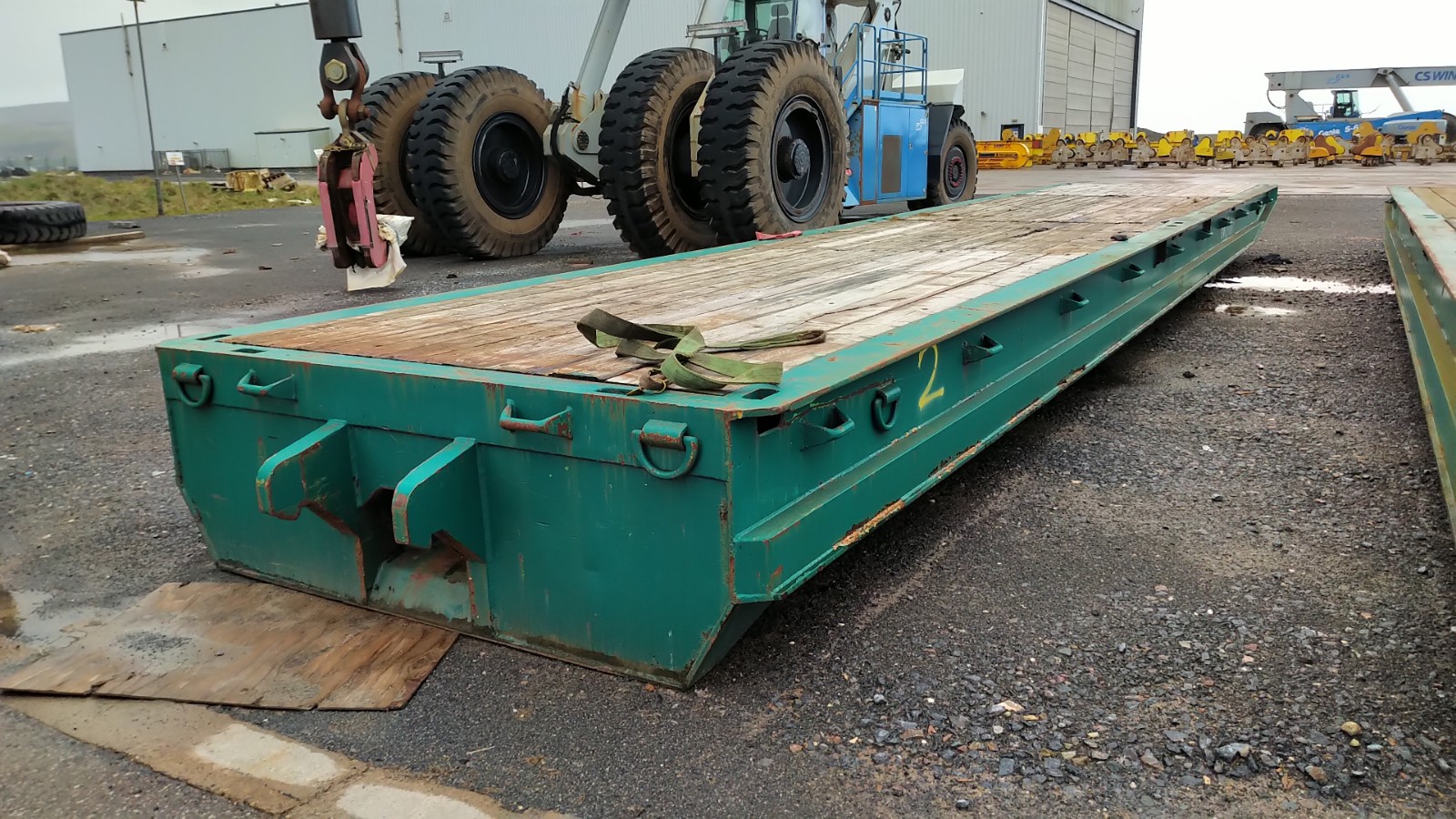 Mafi 100 Ton Roll Trailer