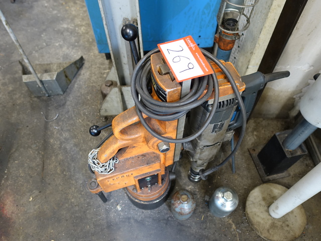 LTF 384 Magnetic drill press with Elu drill