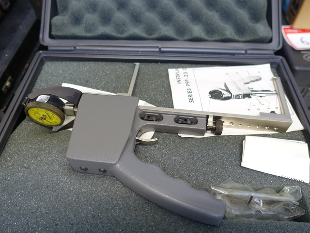 Federal Products 99P-21 Groove gauges, pistol grip, dial type (Qty 3)