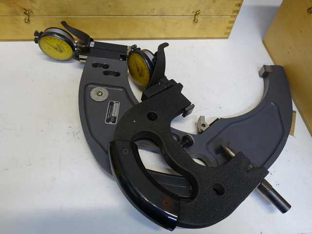 Standard Gage / Mahr Federal Dial type external adjustable caliper gauges