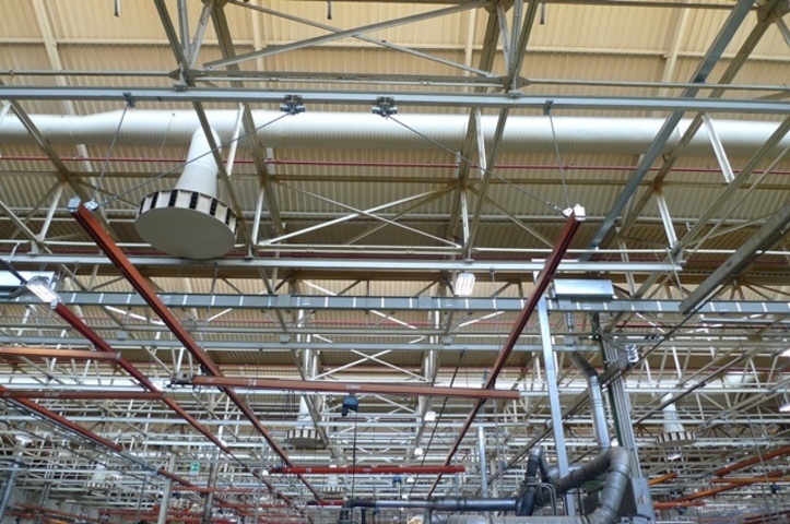 Demag Chain hoists with KBK monorail systems