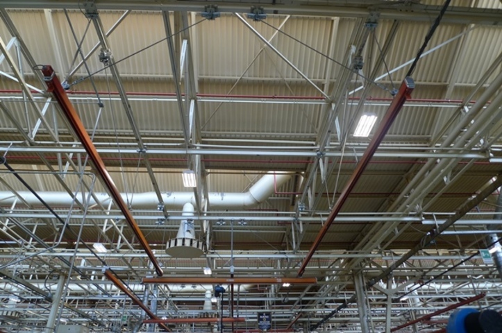 Demag Chain hoists with KBK monorail systems