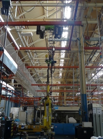 Indeva 2ALOR Cylinder lifting manipulator grab