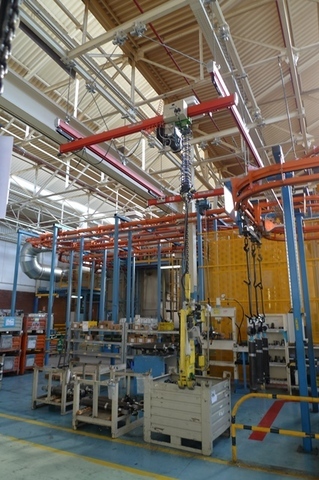 Indeva 2ALOR Cylinder lifting manipulator grab