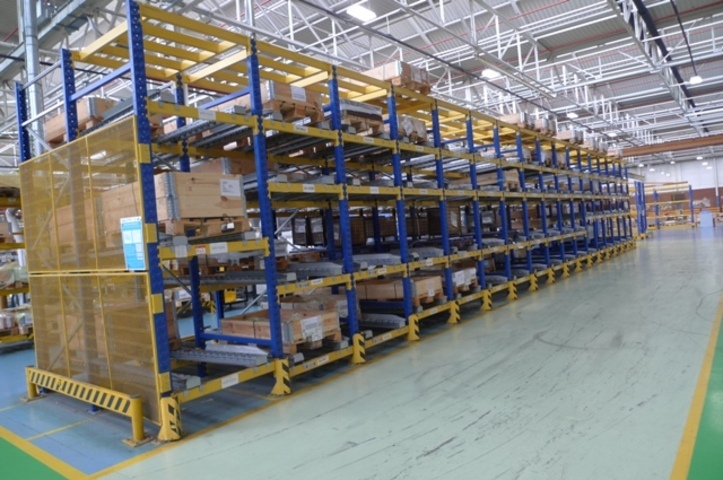 BFTM Gravity roller pallet racking