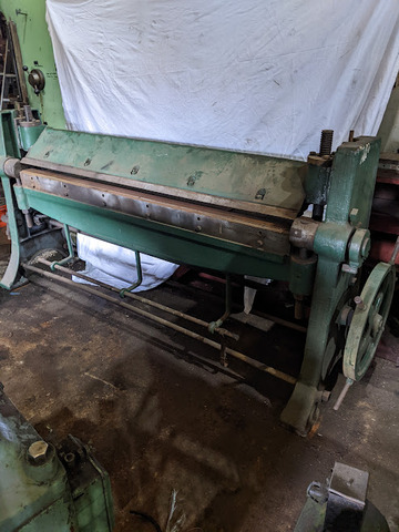 Hand Folder, Capacity 6ft (Make Unknown)