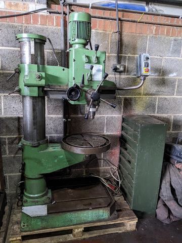 Modig RBM21B 2ft Radial Drill