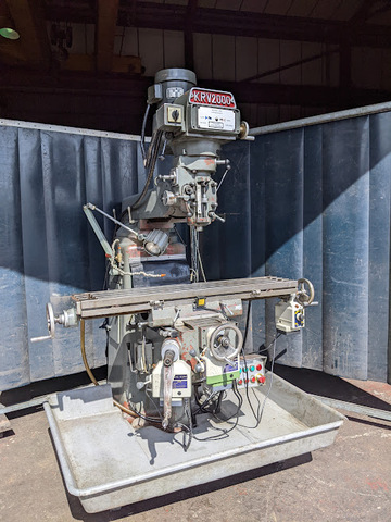 KRV 2000 Turret Mill