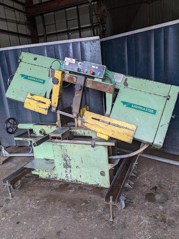 Qualters and Smith 350 Horizontal Bandsaw