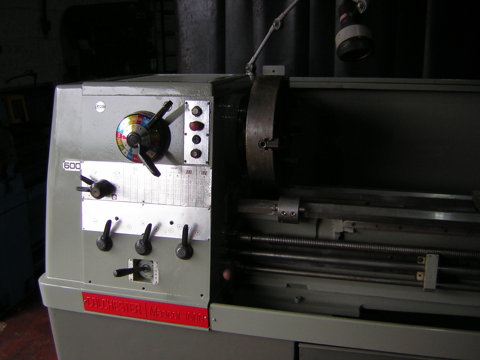 Colchester Mascot 1600 Gap Bed Centre Lathe