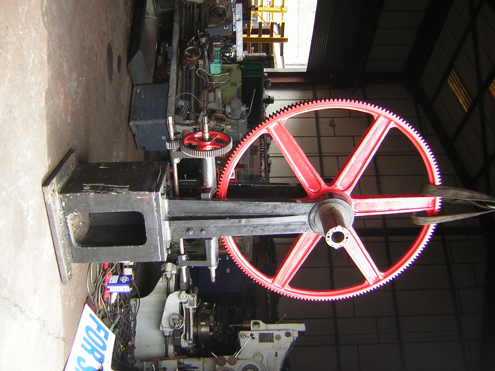 Vintage Gear and Worm Wheel ( 1800's )