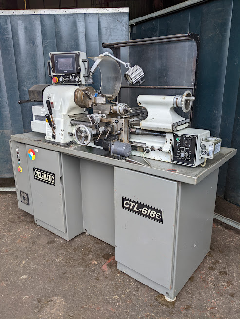 Cyclematic CTL - 618E Centre Lathe
