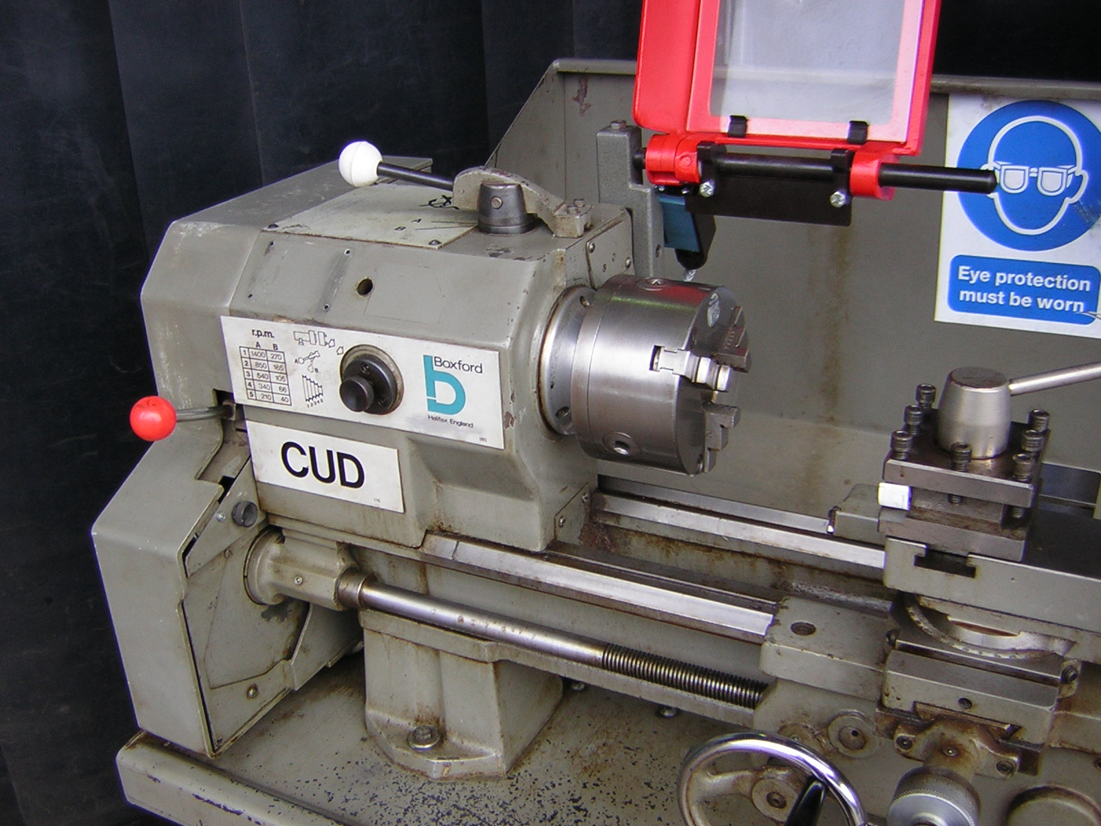 Boxford CUD Centre Lathe