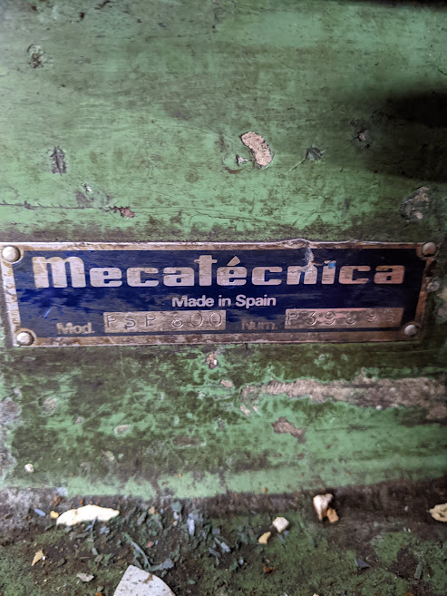 Mecatecnica PSP800 Rotary Table