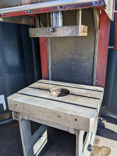 Hare 25ton Hydraulic Press, Model 25GP