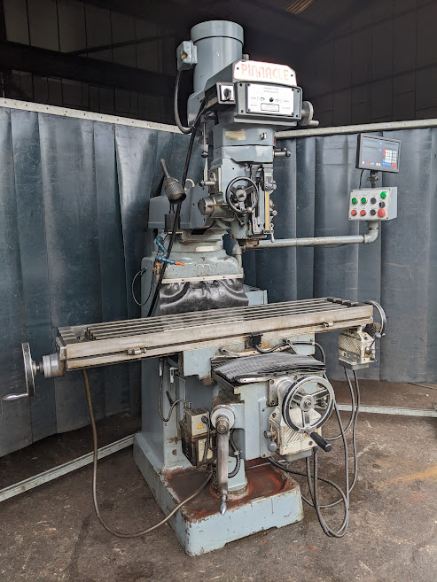 Pinnacle PKT M5VS Turret Mill