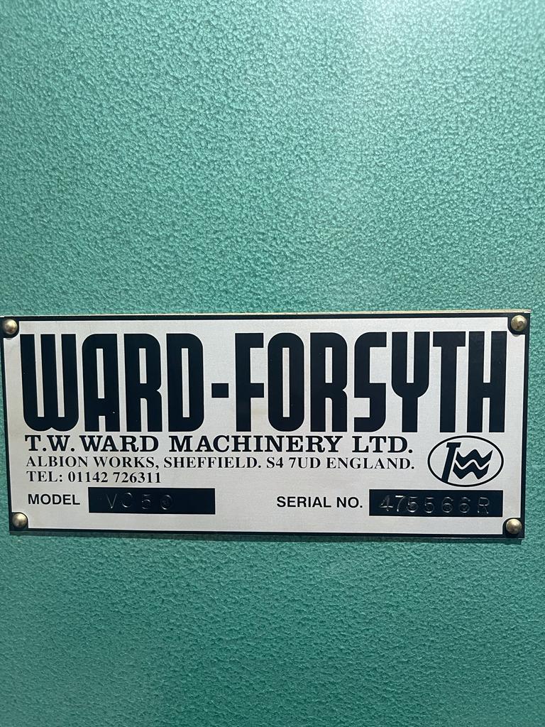 Ward Forsyth VO50 Hydraulic Press