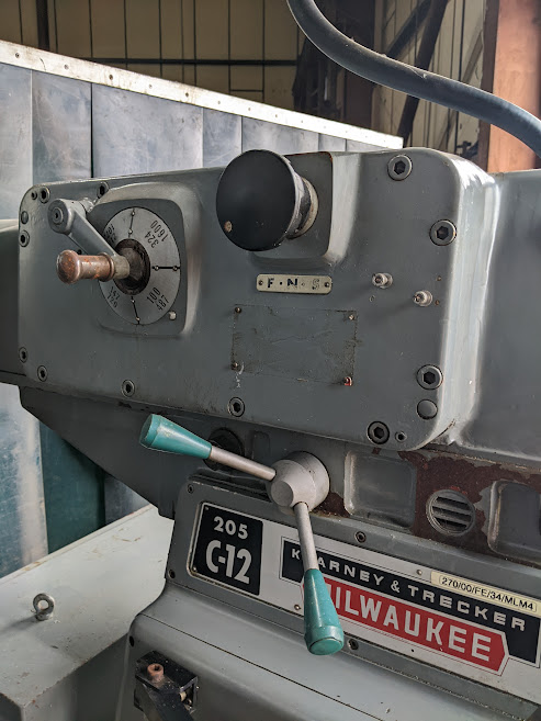 Kearney and Trecker 205 C-12 Miller