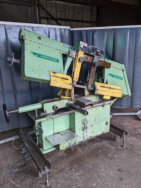 Qualters and Smith 350 Horizontal Bandsaw