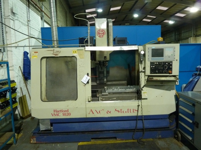 Axe & Status Hartford 1020 Vertical Machining Centre