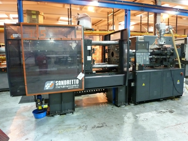 Sandretto Serie Nove 165/650 165-Ton Plastic Injection Moulding Machine