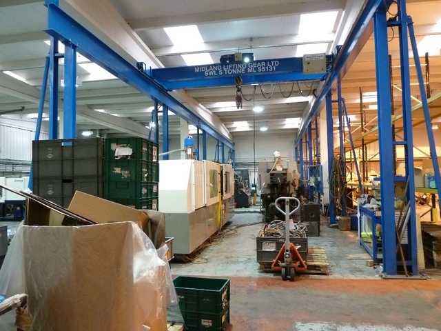 Midland 5 Ton x 5m Approx Twin Girder Crane