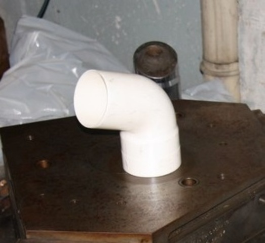 CC Ø 100 67° AC N Mould Tool for the production of Pipe Fittings