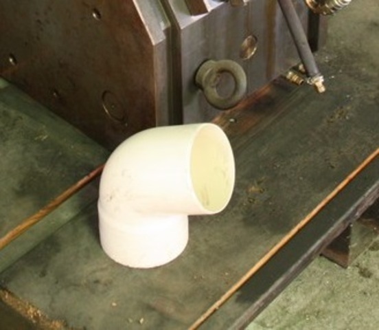 C Ø 125 67° Mould Tool for the production of Pipe Fittings