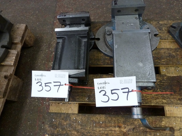 6’’ Swivel Vice and 10’’ Machine Vice
