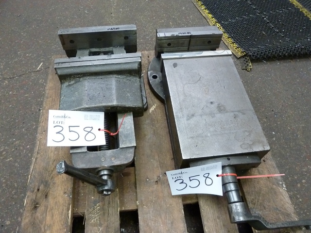 10’’ Swivel and 10’’ Machine Vice