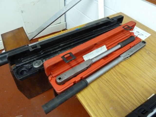 (4) Britool and a Norbar Toque Wrench