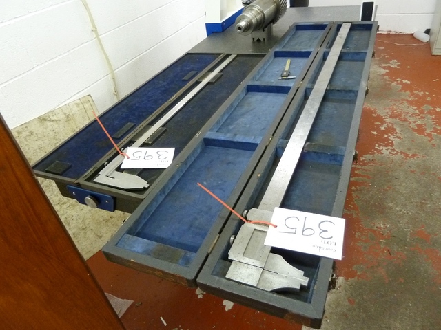 Etalon 1 Metre Vernier Gauge and Benson 62’’ Vernier Gauge