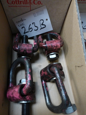 (4) Rud Lifting Eyes, 5 Ton