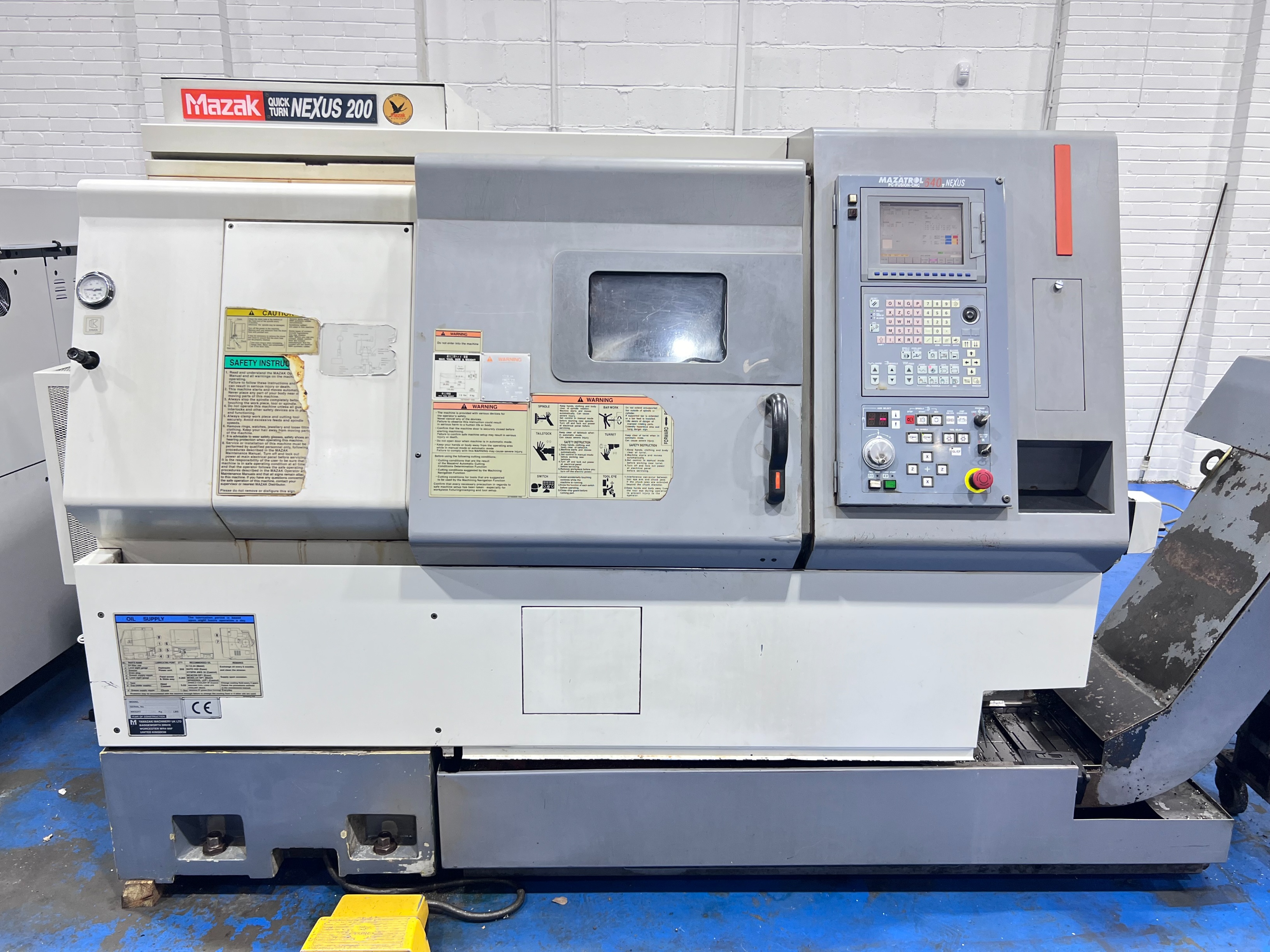 Mazak Quick Turn Nexus 200 CNC Turning Centre
