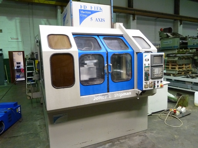 Jones & Shipman Edgetek 5 Axis CNC Grinder with GE Fanuc 16M Control